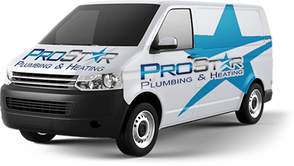Prostar Plumbing and Heating van for plumbing services in Calgary, AB