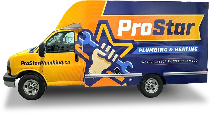 ProStar Plumbing & Heating truck