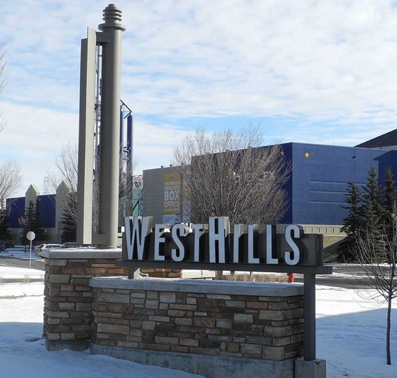 Westhills Shopping Centre West Hills, AB.