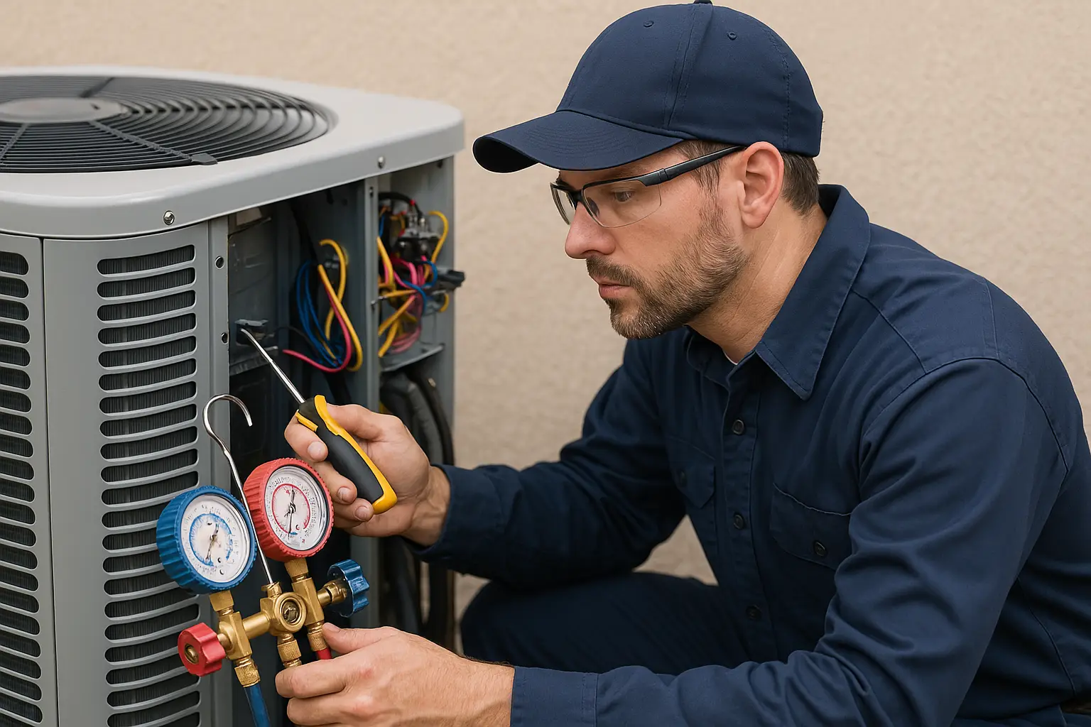 Hvac maintenance checking