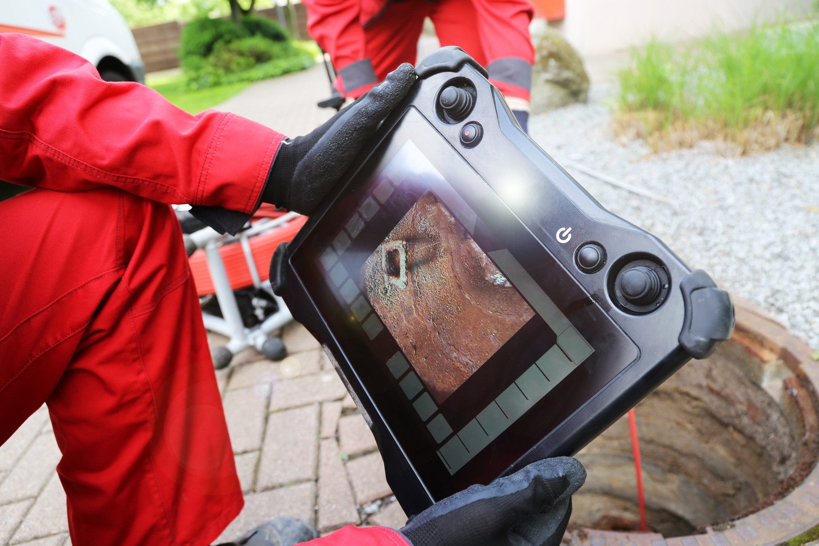 Sewer Camera Inspection With devices
