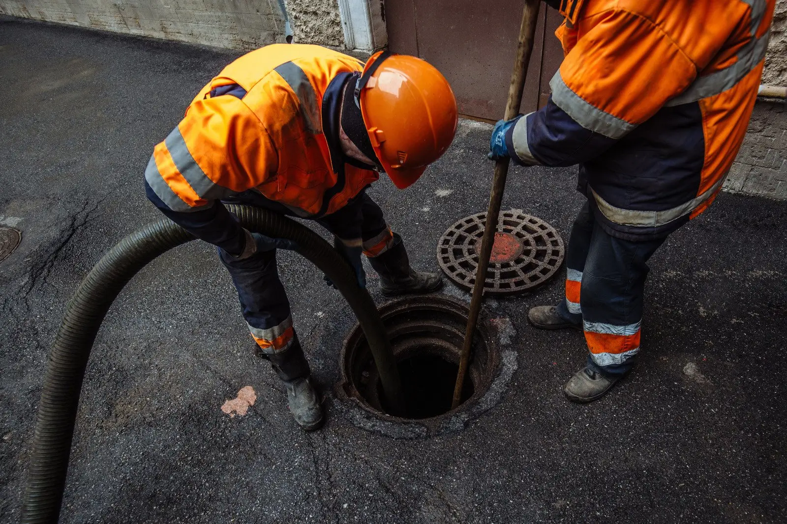 Sewer line cleaning