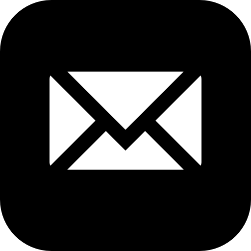 Apple mail messaging and customer service contact icon