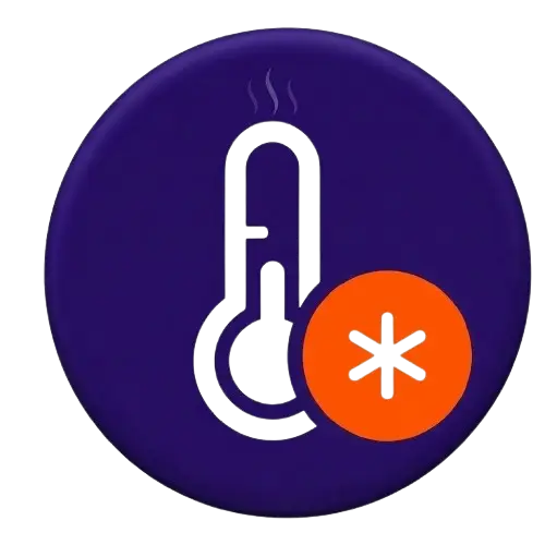 No hot water faucet error and water heater failure repair icon